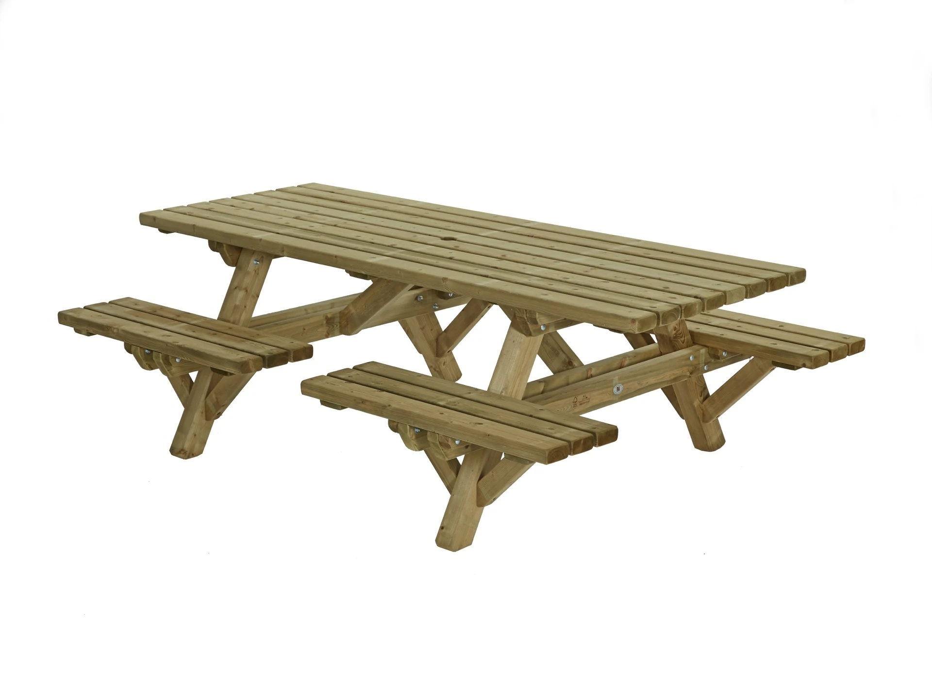 Talen Picknicktafel Met Open Instap 230 cm - Afbeelding 1